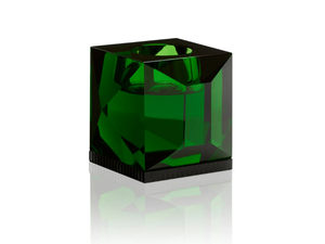 OPHELIA GREEN - Crystal candle holder _ Reflections Copenhagen